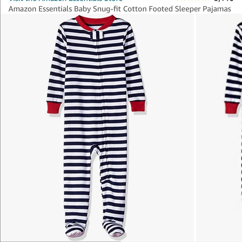 Amazon brand footie sleeper NWOT